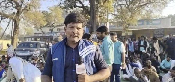 Senior journalist Sheikh Alam passes away following a road accident; he had been referred to Raigarh in critical condition. raigarh hindi news khabargali 