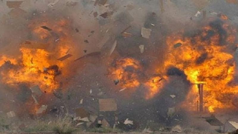 Massive explosion during road construction sparks panic 5 people killed in a tragic incident latest news hindi news khabargali 